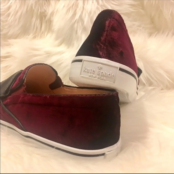 Burgundy Velvet with a Bow Kate spade NOWT - Picture 5 of 6
